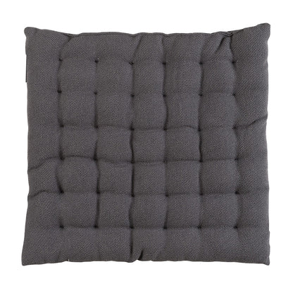 dark grey pepper seat cushion at the blue door shop