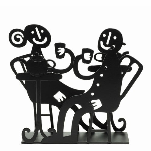 Black Coffee Break Napkin Holder
