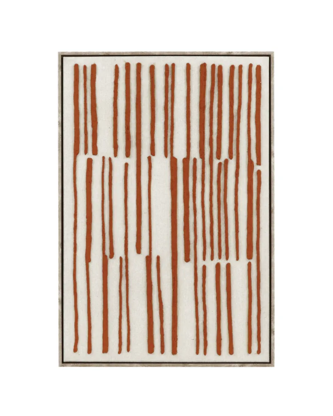Earthy Terracotta Linen Wall Art