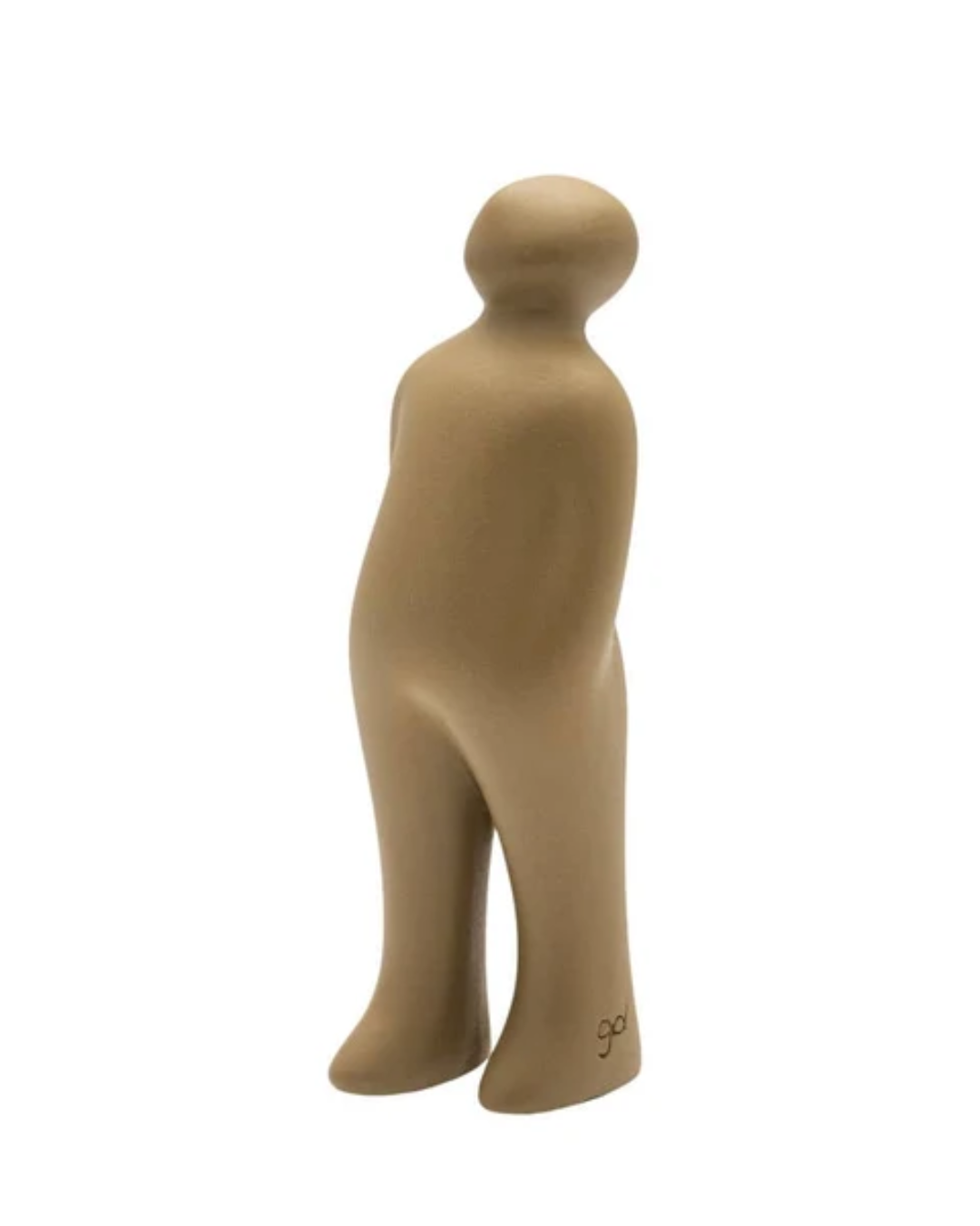 Khaki Ceramic Figure in 2 Sizes