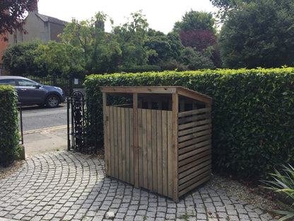 Double Wheelie Bin House