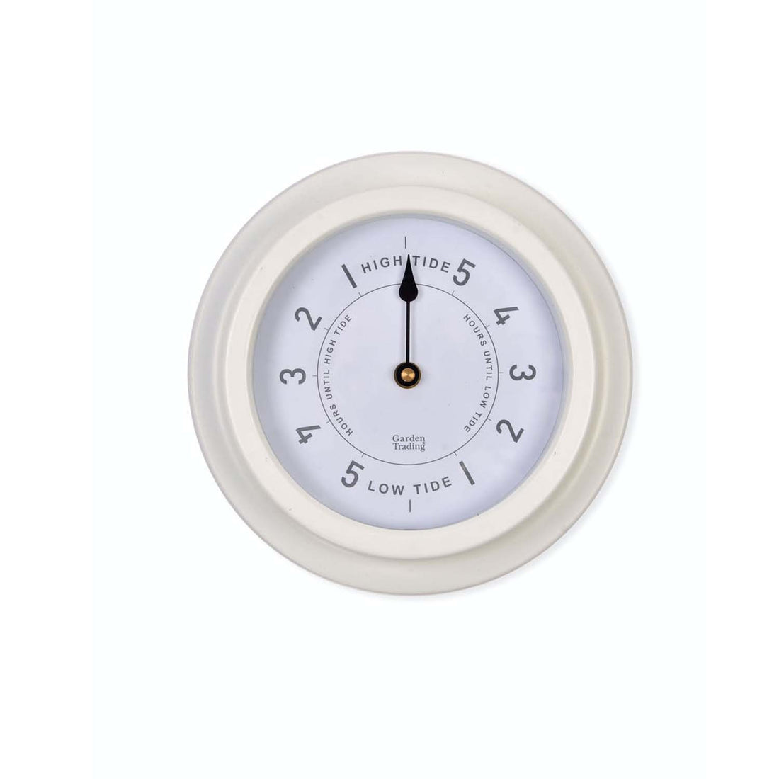 white tide clock for holiday homes by the sea