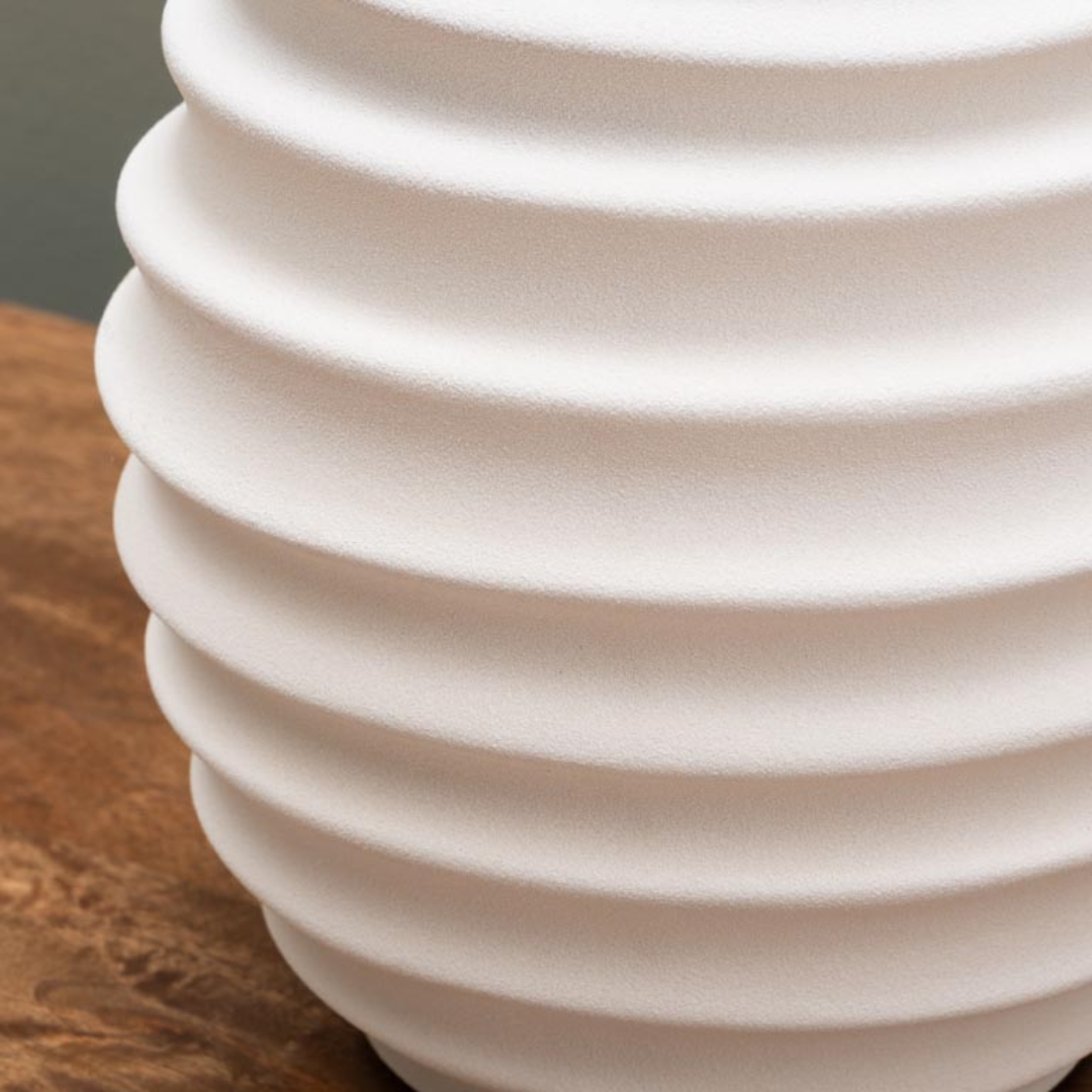 White Architectural Table Lamp