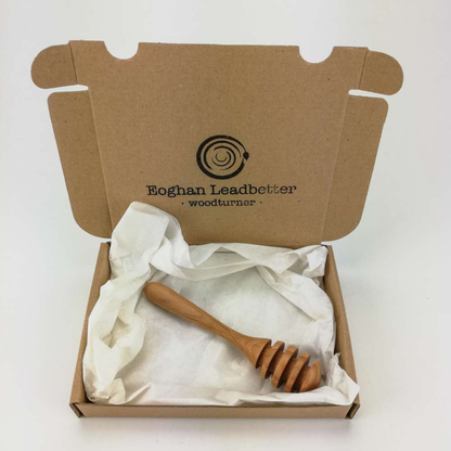 Irish Handcrafted Wood Honey Dipper