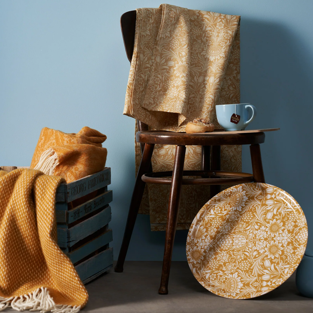 Golden Sunflower Tray in 2 Sizes