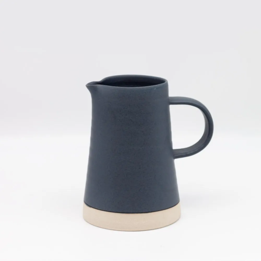Ceramic Small Conical Jug in 4 Colours