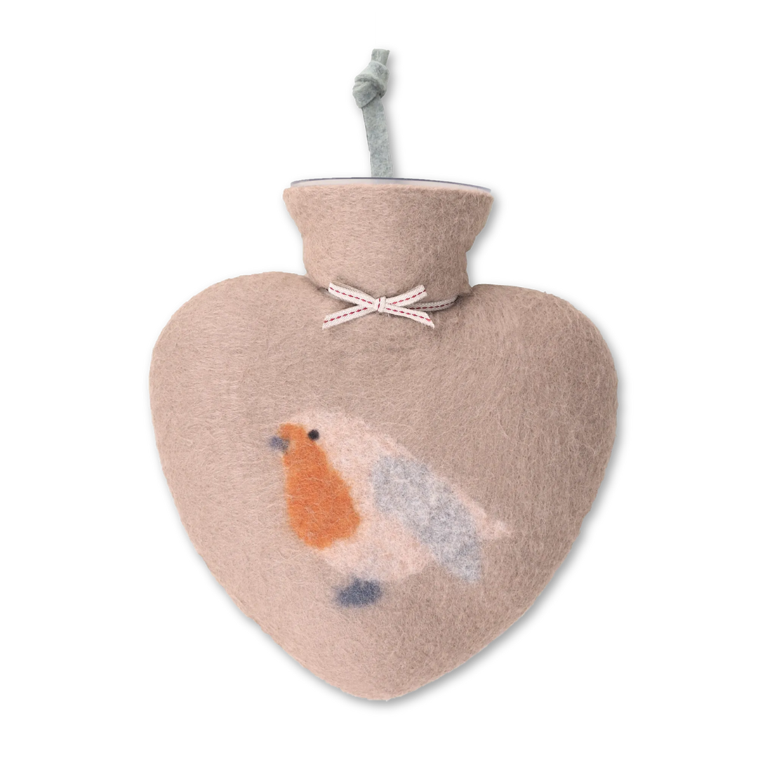 Robin Hot Water Bottle in 3 Colours