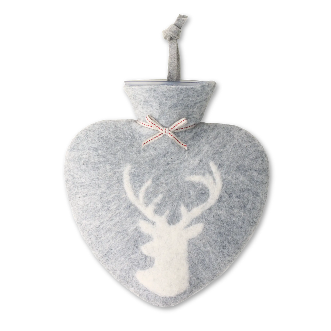 Deer Hot Water Bottle in 3 Colours
