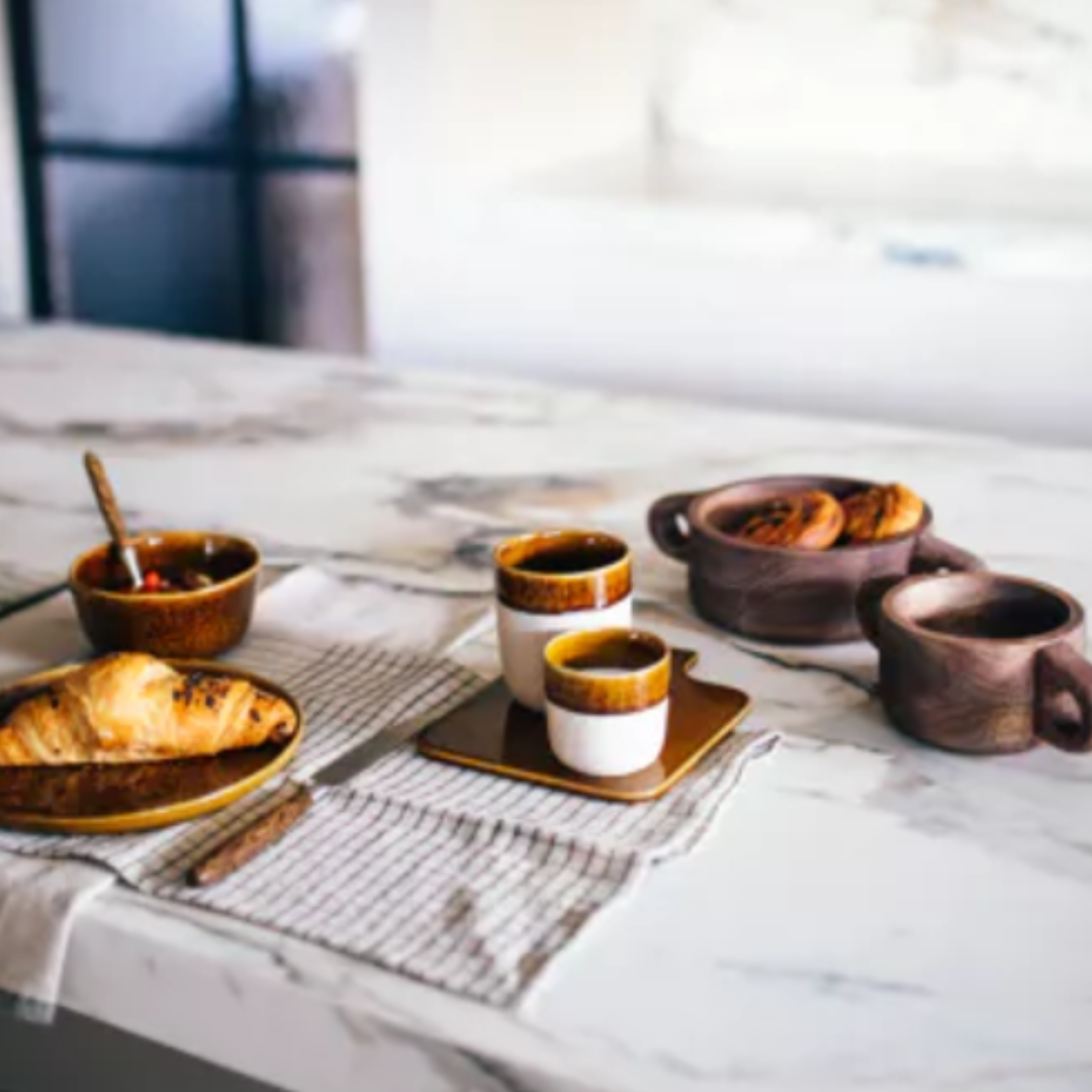 Brown Ceramic Tumbler in 2 Sizes