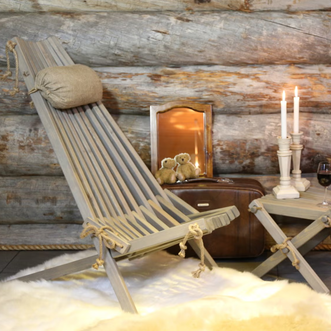 Grey Oiled Pine Eco Chair