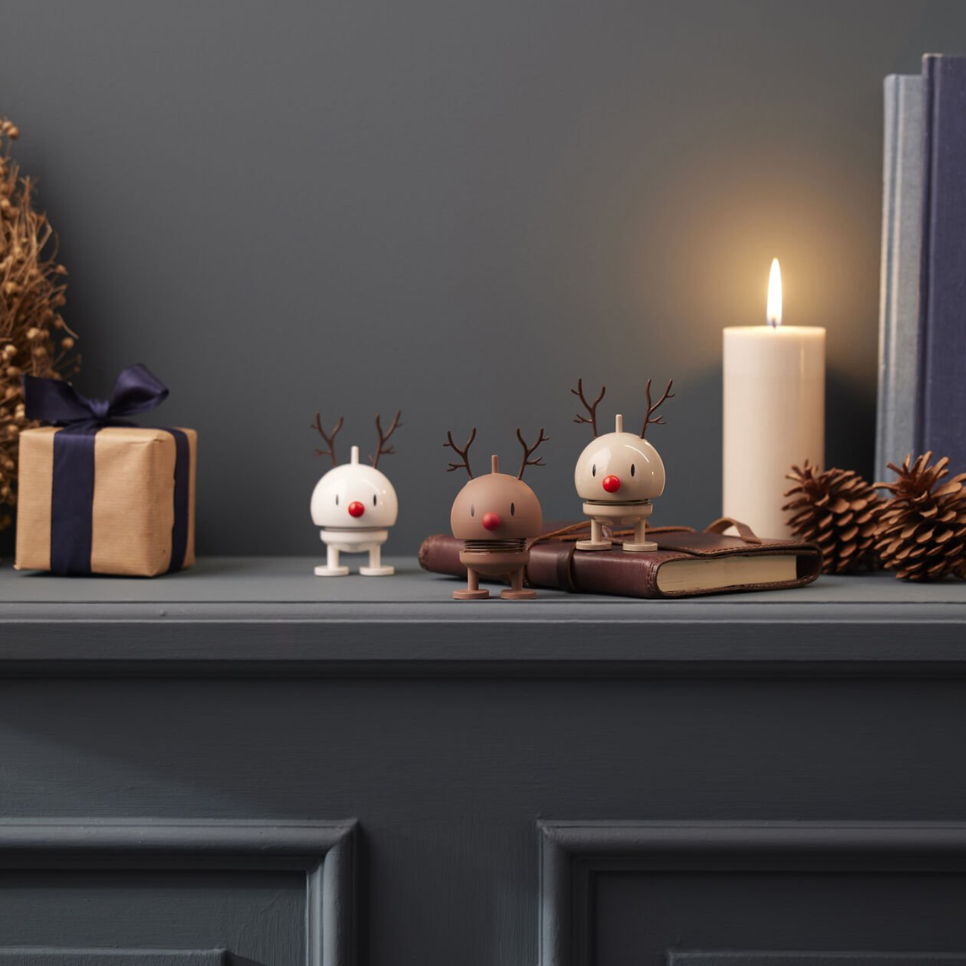 Small Reindeer Spring Figure in 6 Colours