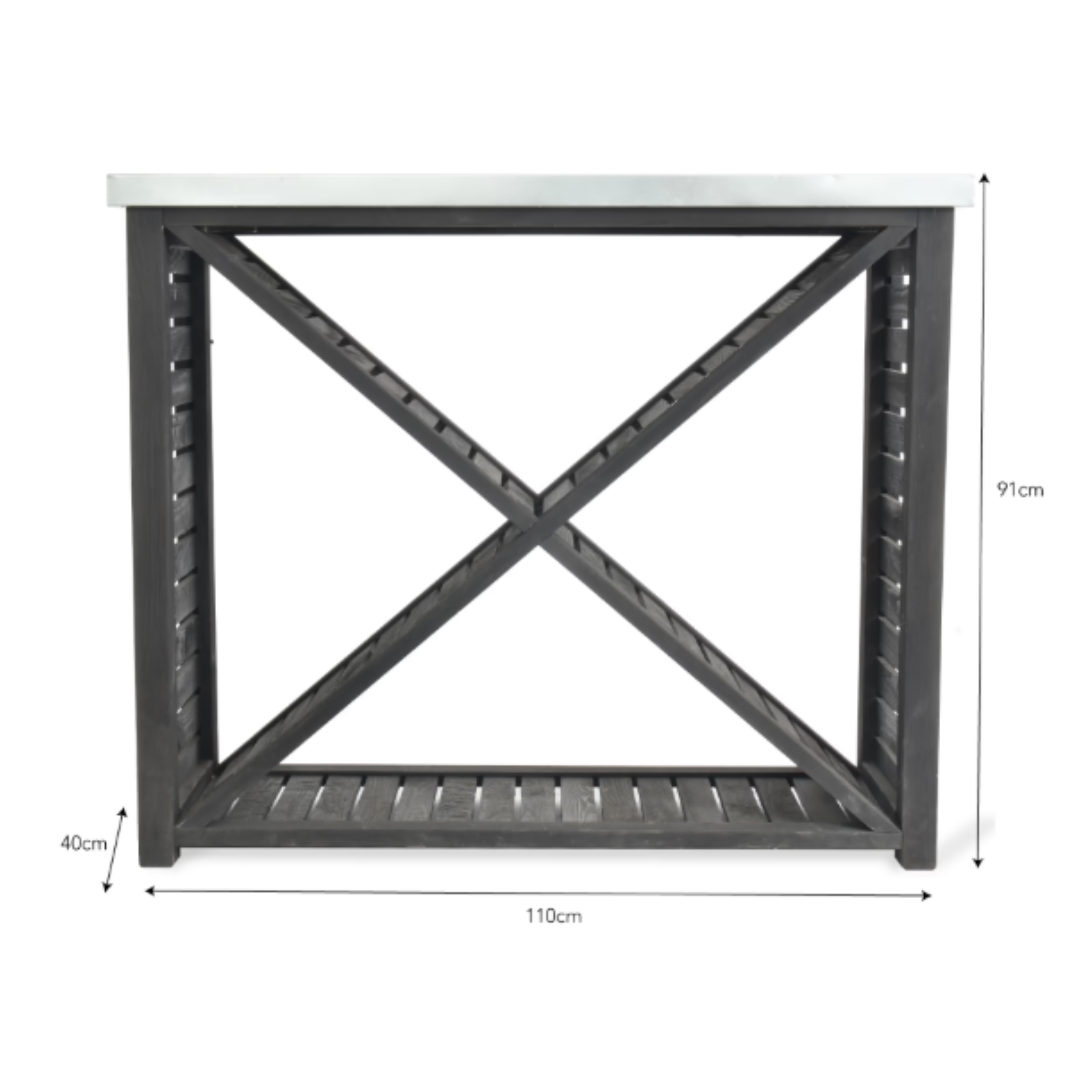 Indoor / Outdoor Cross Log Store