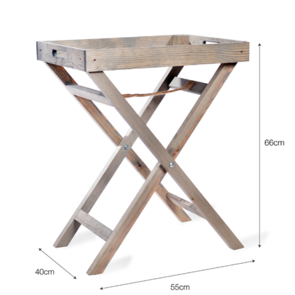 Spruce Butlers Side Tray Table