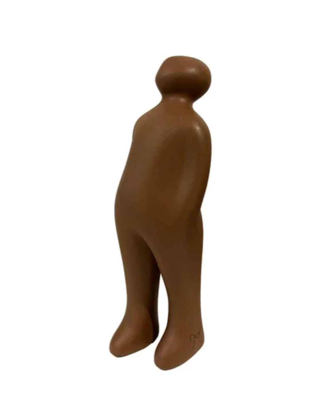 Brown Ceramic Figure in 2 Sizes