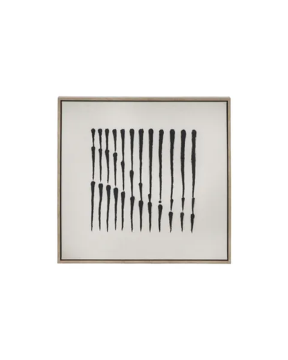 Linen Painted Wall Art in 2 Designs