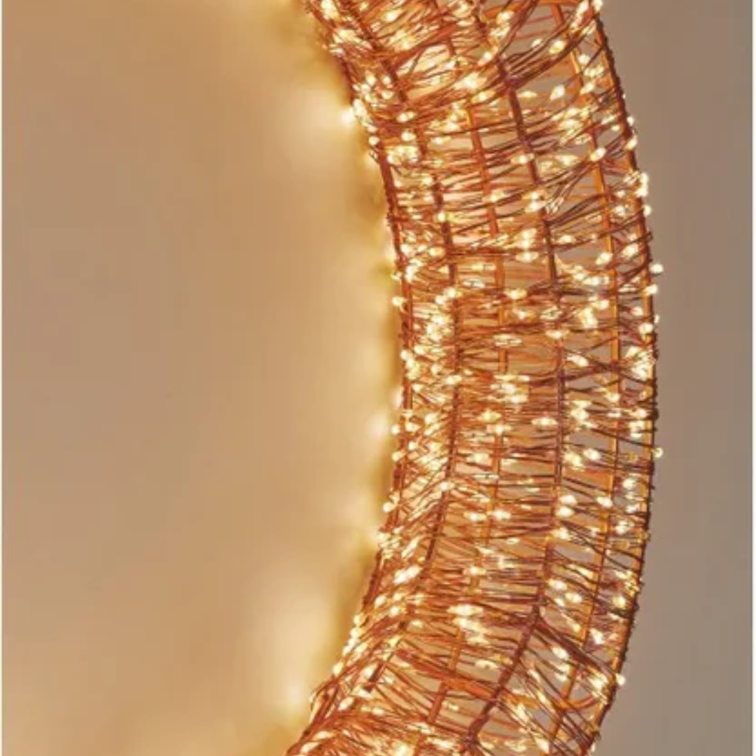 Dual Power Small Galaxy Copper Wreath