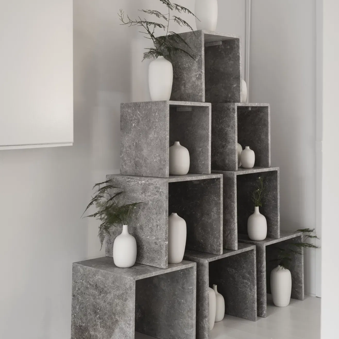 White Ceramic Vase in 3 Sizes