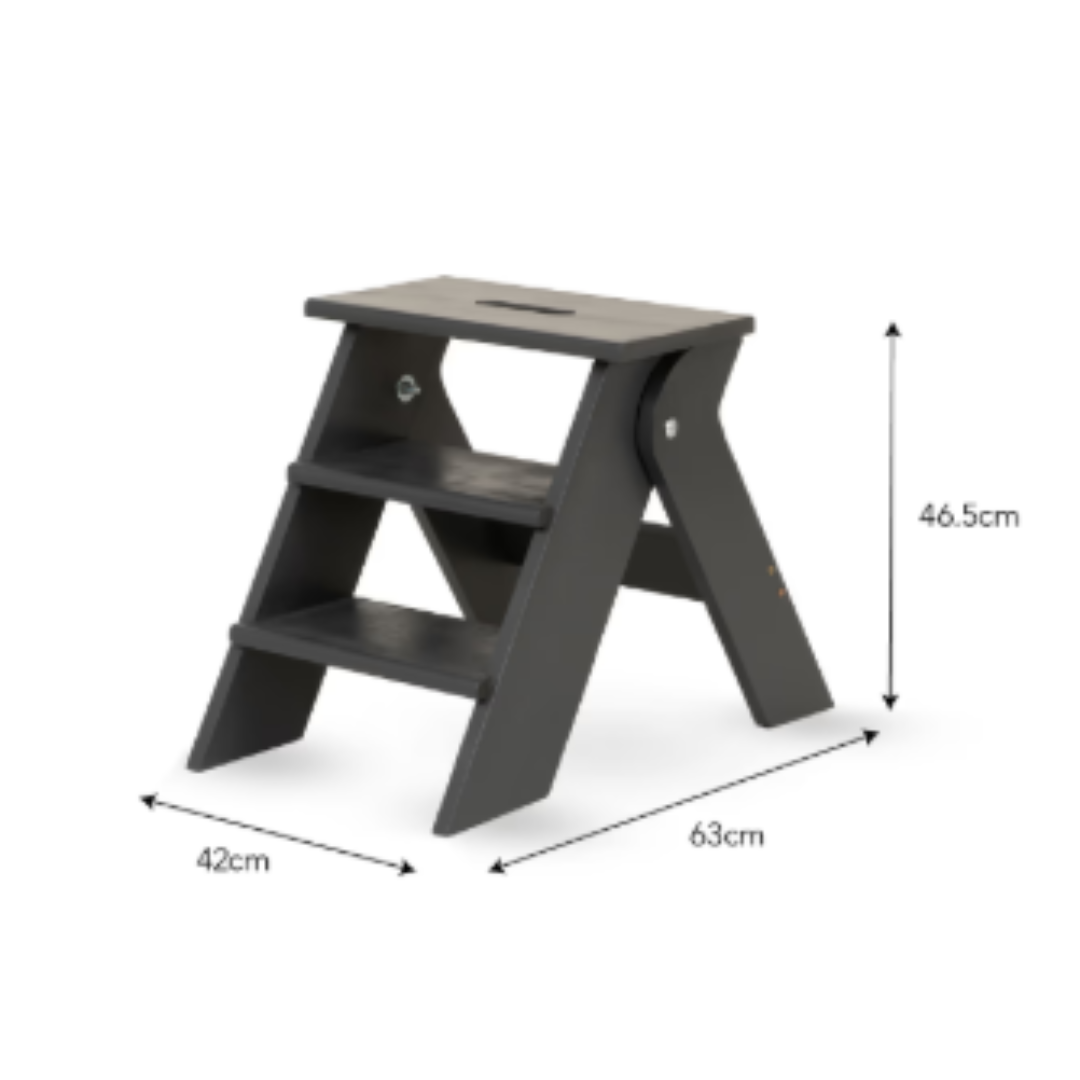 Step Stool in Grey