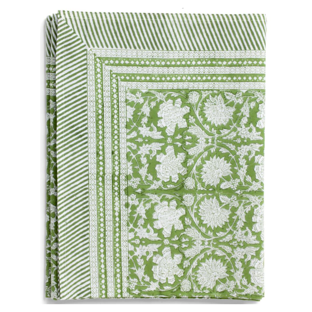 Light Green Paradise Tablecloth in 2 Sizes