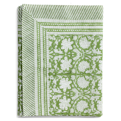 Light Green Paradise Tablecloth in 2 Sizes