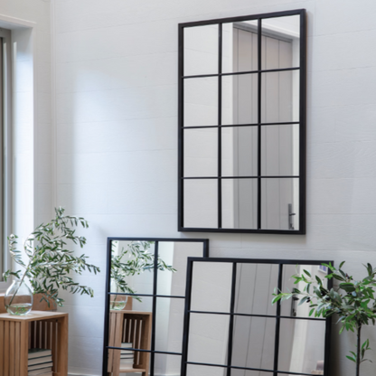Indoor/Outdoor Window Pane Mirror in 3 Sizes