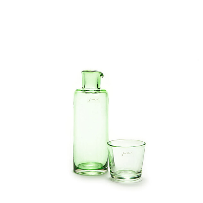 Mouthblown Drinking Glass in 4 Colours