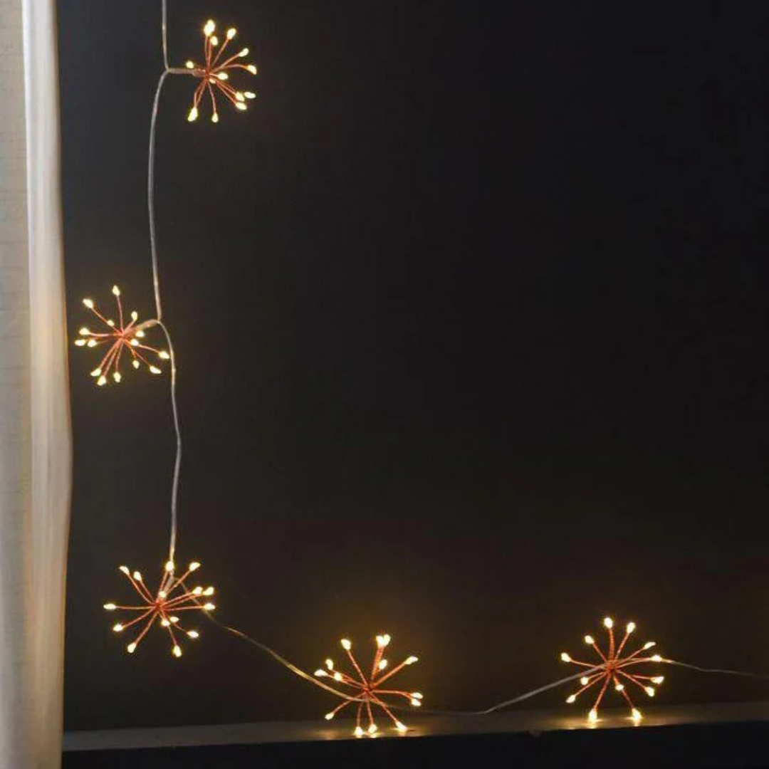 Copper Starburst Chain