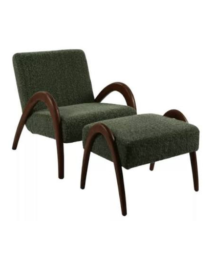 Green Cosy Ottoman
