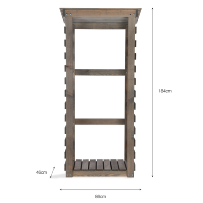 Outdoor Log Store in 2 Sizes