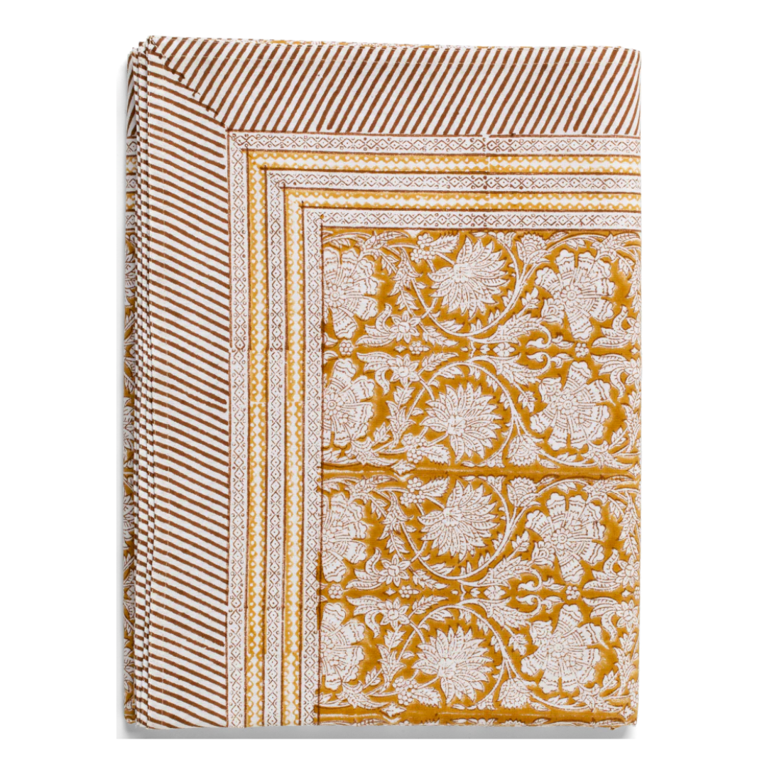 Lion Yellow Paradise Tablecloth in 2 Sizes