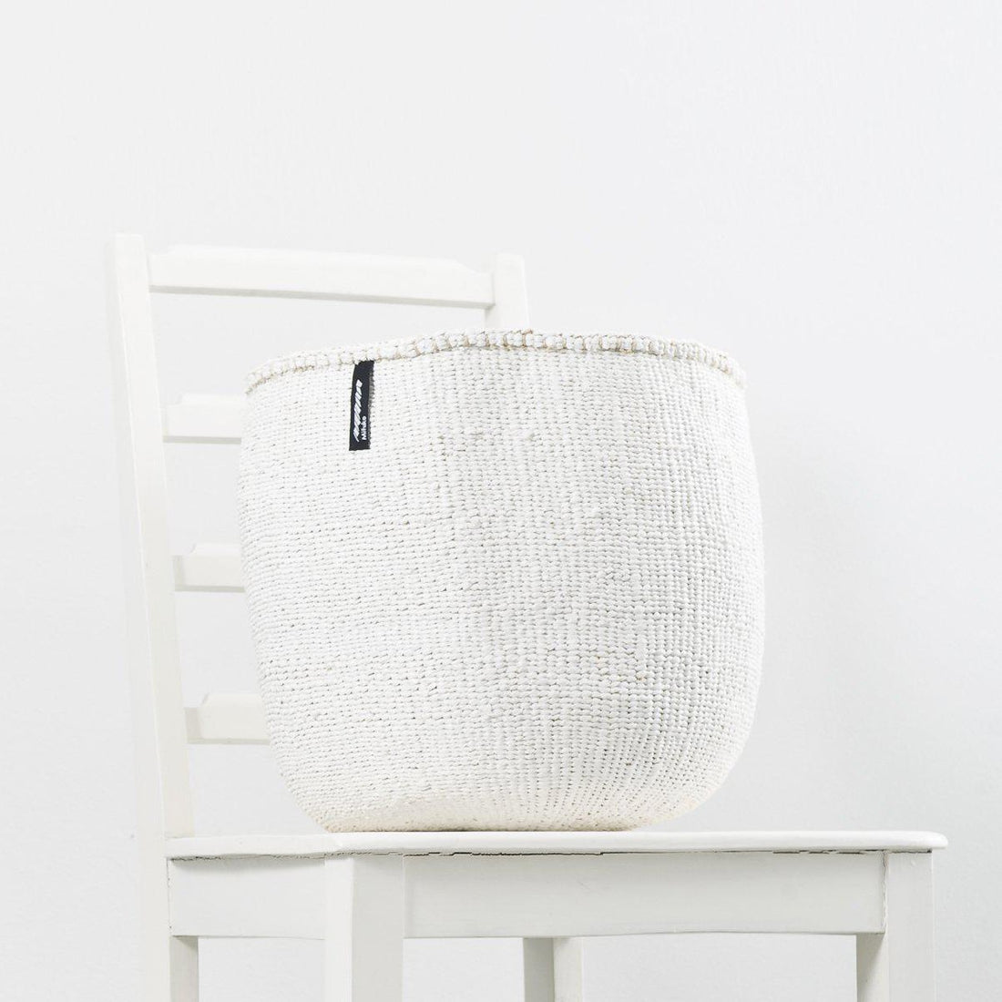 White Storage Basket