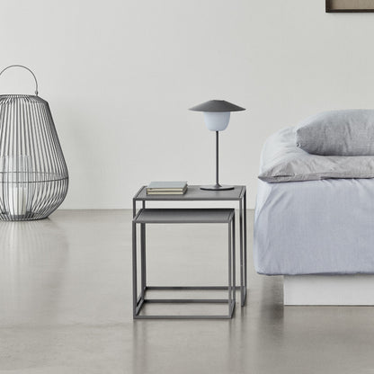 Nesting Coffee Tables in Grey - Set of 2