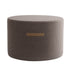 Large Brown Wool Pouffe