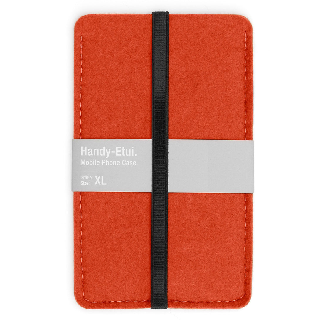 Woollen Felt Phone Case - Mango