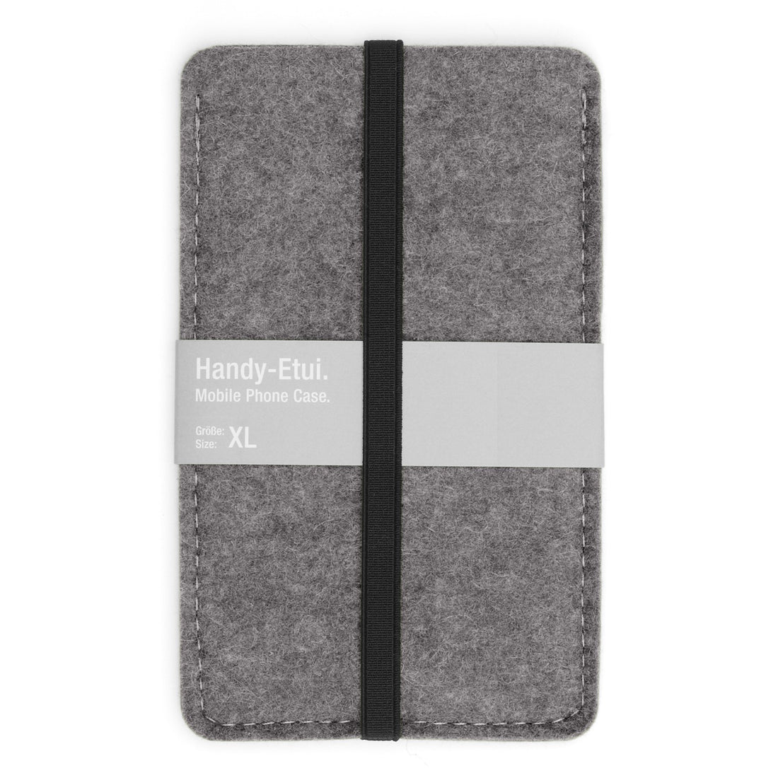 Woollen Felt Phone Case - Grey