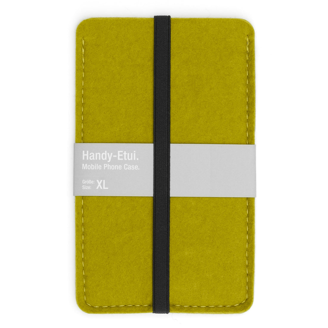 green felt phone case made from 100% woollen felt