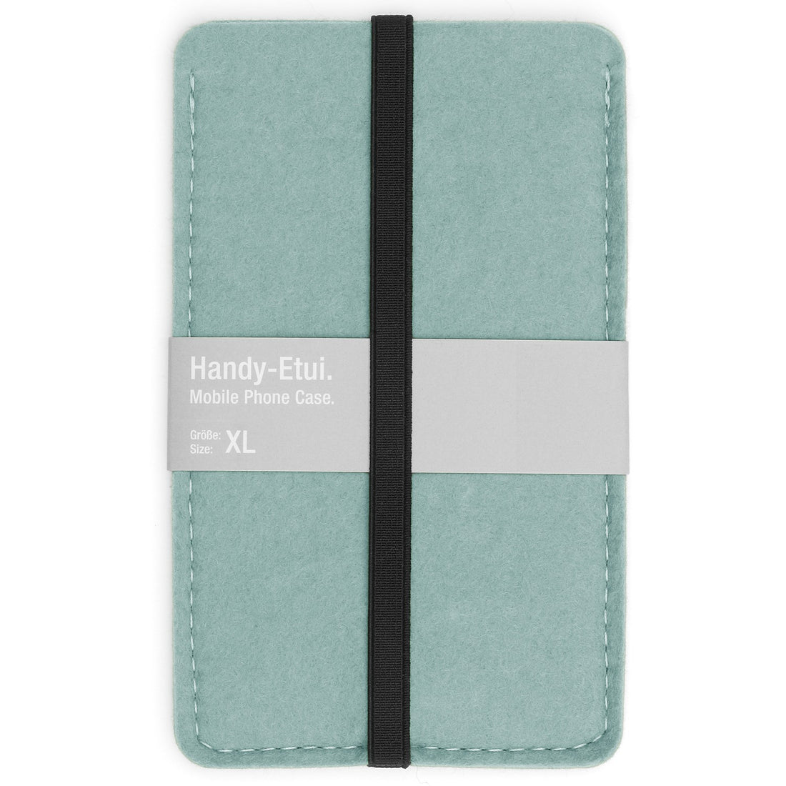 aqua blue  felt phone case made from 100% woollen felt