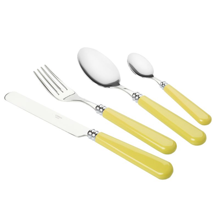 Yellow Cutlery Set