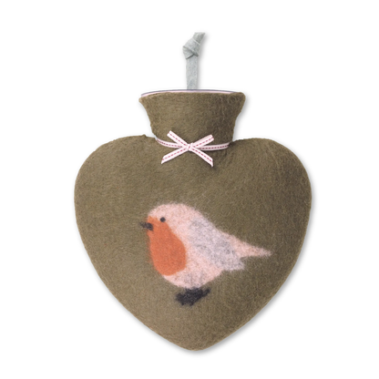 Robin Hot Water Bottle in 3 Colours