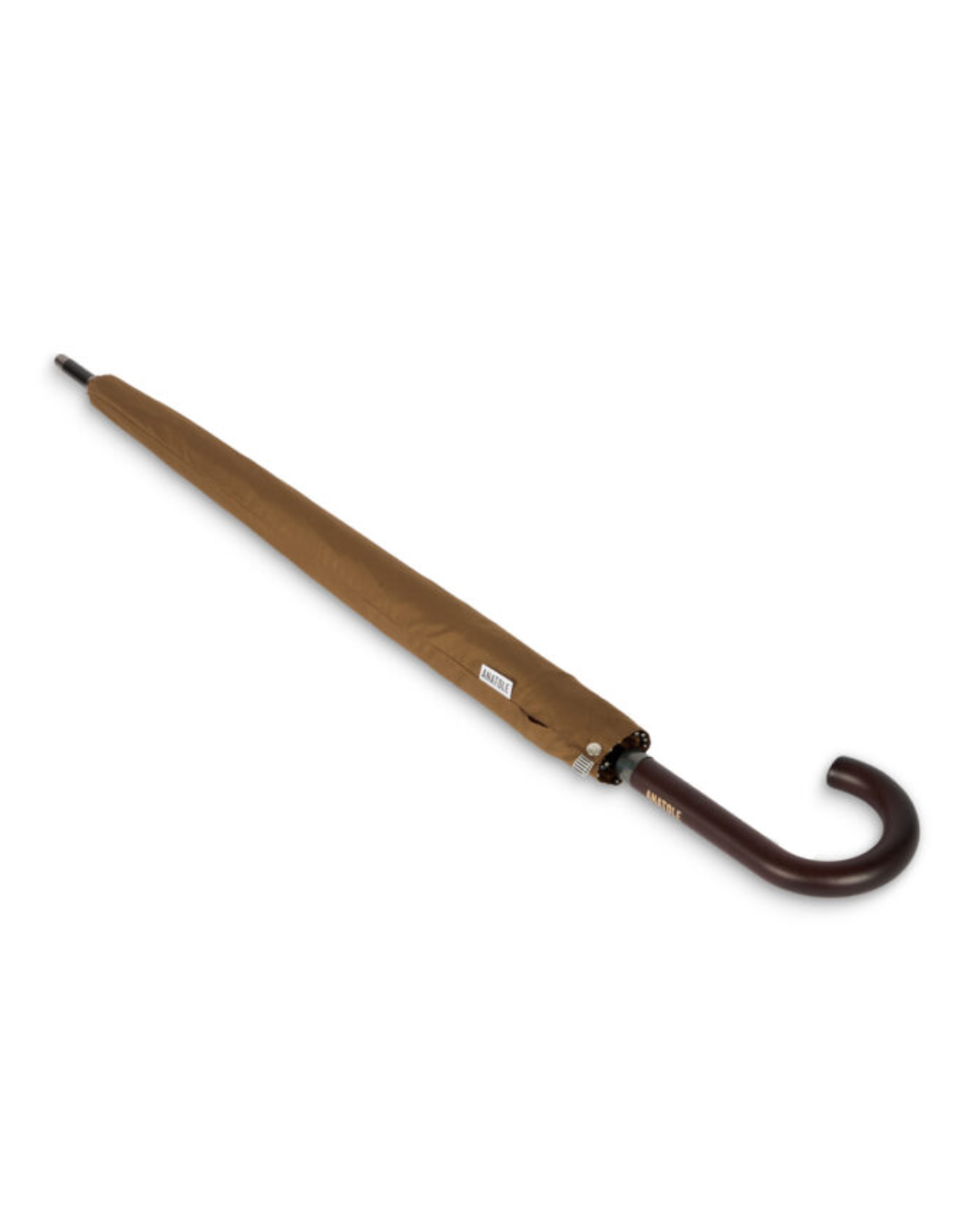 Caramel Umbrella with Wood Handle