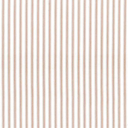 Ticking Stripe Powder Ian Mankin Cushion 50 x 35cm