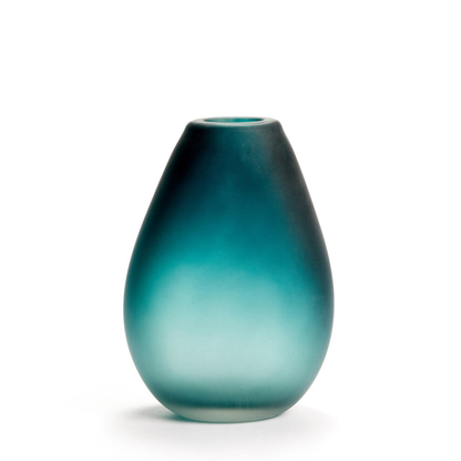 Medium Matted Glass Vase in 3 Colours