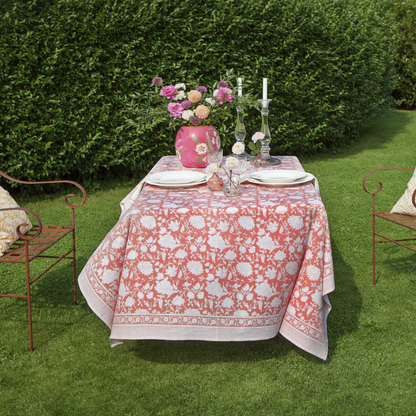 Latana Rose Indian Rose Tablecloth in 2 Sizes