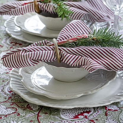Green Pomegranate Tablecloth in 2 Sizes