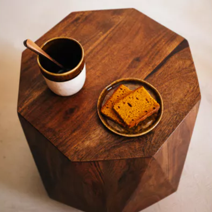 Brown Ceramic Dinner Set