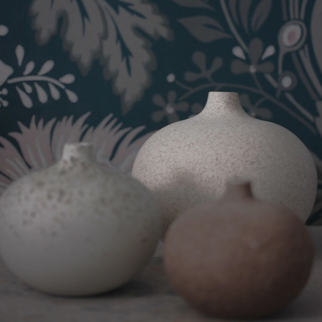 Sand Light Bari Ceramic Vase in 3 Sizes