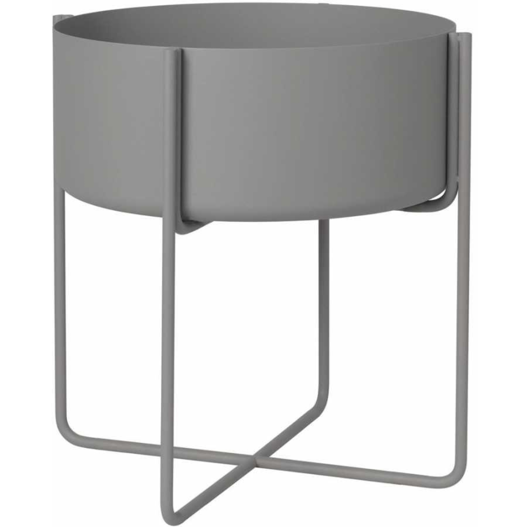 Grey Round Plant Stand in 2 Sizes