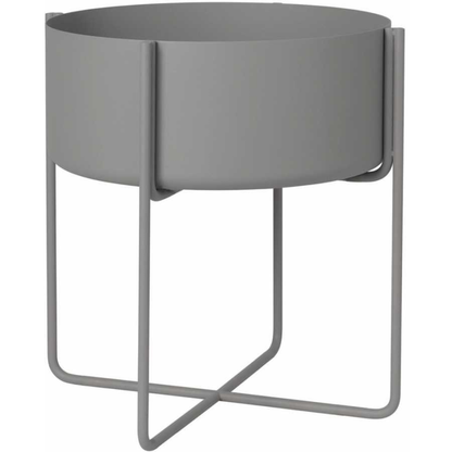 Grey Round Plant Stand in 2 Sizes