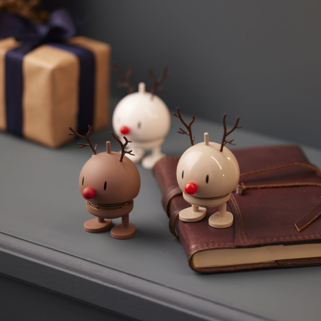 Small Reindeer Spring Figure in 6 Colours