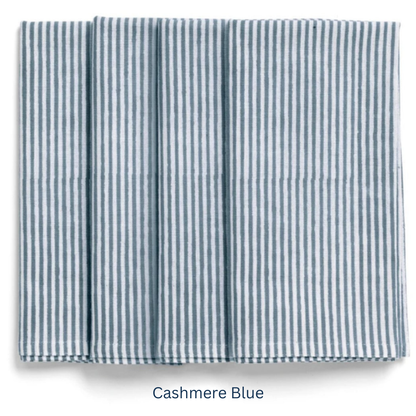 Stripe Napkin Set of 4 in 14 colours
